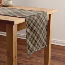 Clan MacKenzie Hunting Brown Tartan Table Runner