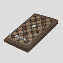 Clan MacKenzie Hunting Brown Tartan Trifold Wallet