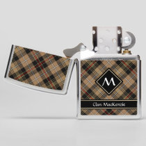 Clan MacKenzie Hunting Brown Tartan Zippo Lighter