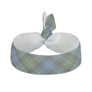 Clan MacKenzie Scottish Accents Blue Green Tartan Hair Tie