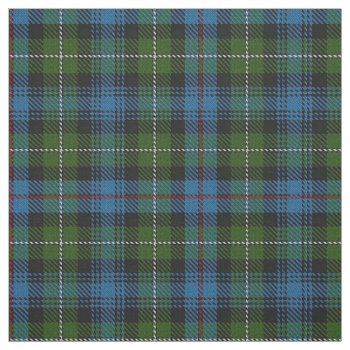 Clan Mackenzie Scottish Tartan Plaid Fabric by OldScottishMountain at Zazzle