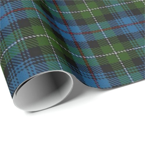 Clan MacKenzie Scottish Tartan Wrapping Paper