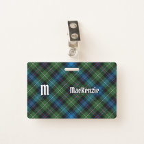 Clan MacKenzie Tartan Badge