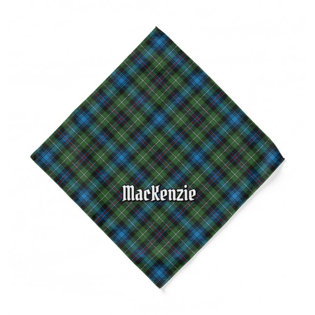 Clan MacKenzie Tartan Bandana (Front)
