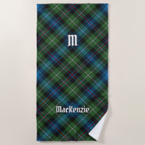 Clan MacKenzie Tartan Beach Towel