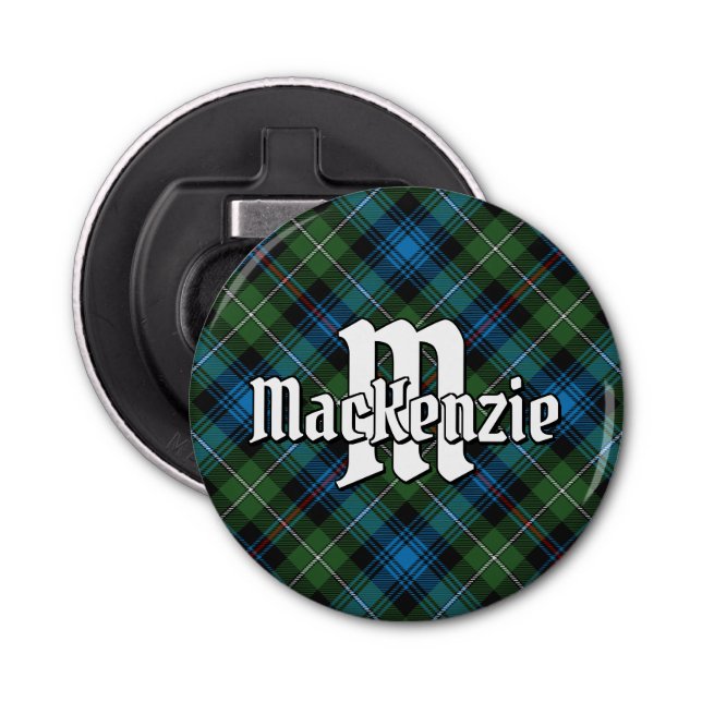 Clan MacKenzie Tartan Bottle Opener (Front)