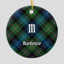 Clan MacKenzie Tartan Ceramic Ornament