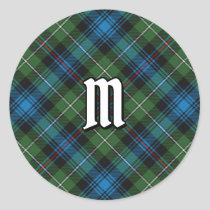 Clan MacKenzie Tartan Classic Round Sticker