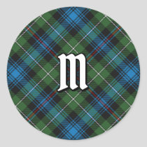 Clan MacKenzie Tartan Classic Round Sticker