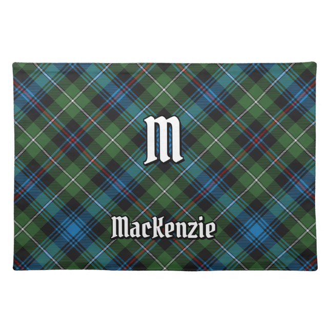 Clan MacKenzie Tartan Cloth Placemat (Front)