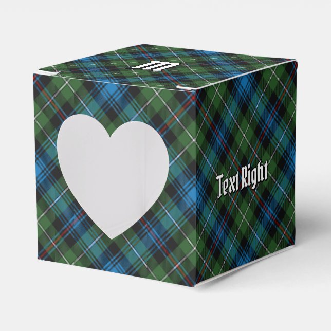 Clan MacKenzie Tartan Favor Box (Front Side)