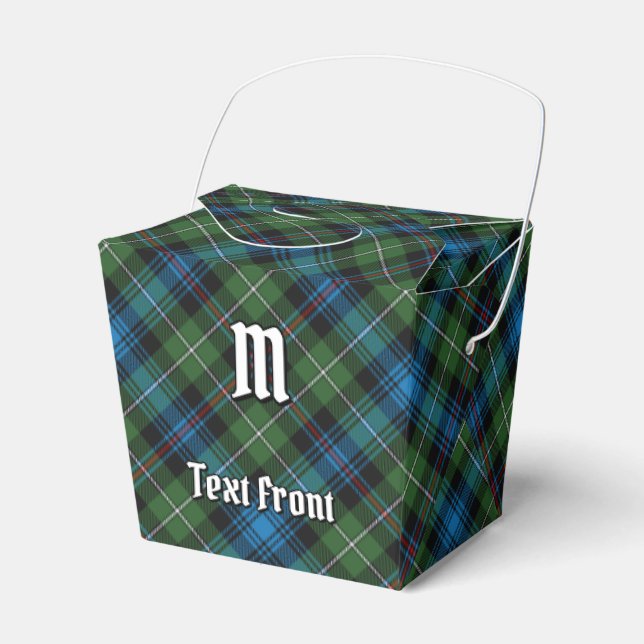 Clan MacKenzie Tartan Favor Box (Front Side)
