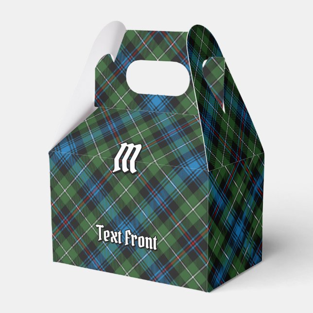 Clan MacKenzie Tartan Favor Box (Front Side)