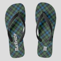 Clan MacKenzie Tartan Flip Flops