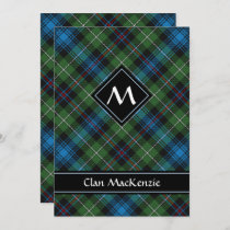 Clan MacKenzie Tartan Invitation