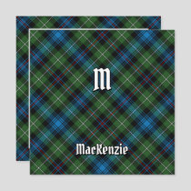 Clan MacKenzie Tartan Invitation