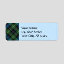Clan MacKenzie Tartan Label