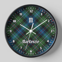Clan MacKenzie Tartan Large Clock