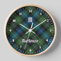 Clan MacKenzie Tartan Large Clock