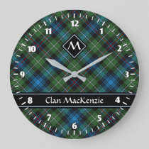 Clan MacKenzie Tartan Large Clock