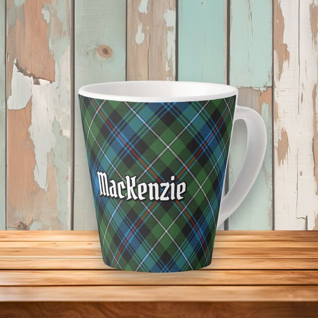 Clan MacKenzie Tartan Latte Mug (Creator Uploaded)