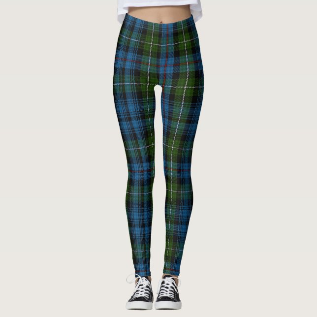Clan Mackenzie Tartan Leggings (Front)