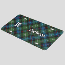 Clan MacKenzie Tartan License Plate