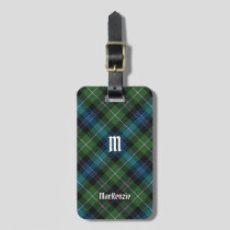 Clan MacKenzie Tartan Luggage Tag