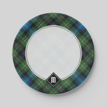 Clan MacKenzie Tartan Paper Plates