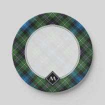 Clan MacKenzie Tartan Paper Plates