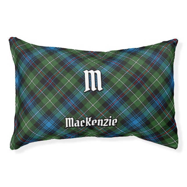 Clan MacKenzie Tartan Pet Bed (Front)
