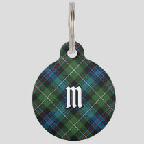 Clan MacKenzie Tartan Pet ID Tag