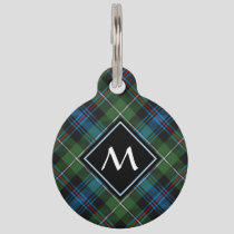 Clan MacKenzie Tartan Pet ID Tag