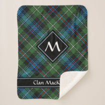 Clan MacKenzie Tartan Sherpa Blanket