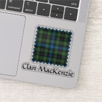 Clan MacKenzie Tartan Sticker