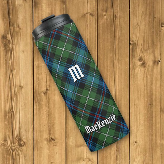 Clan MacKenzie Tartan Thermal Tumbler (Creator Uploaded)