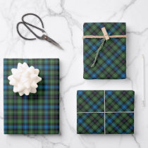 Clan MacKenzie Tartan Wrapping Paper Sheets