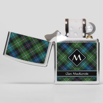 Clan MacKenzie Tartan Zippo Lighter