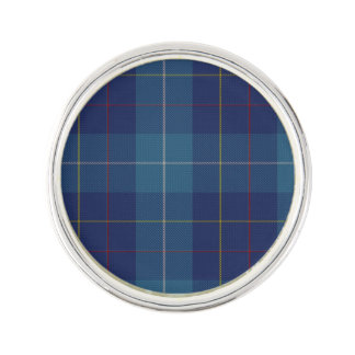 Clan MacKerrell Plaid Lapel Pin