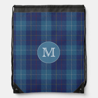 Clan MacKerrell Tartan Plaid Monogram Backpack