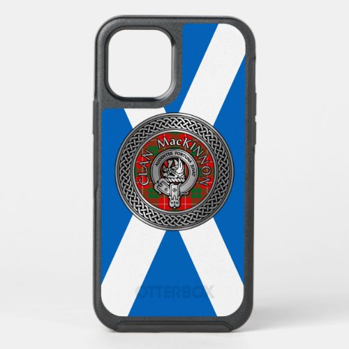 Clan MacKinnon Crest  Tartan Knot OtterBox Symmetry iPhone 12 Case