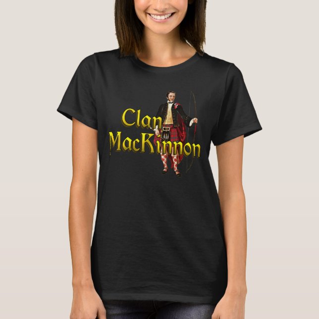 Clan MacKinnon Highland Games T-Shirt (Front)