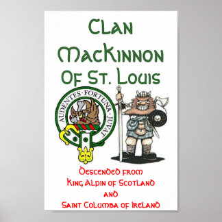 Clan MacKinnon St. Louis Poster