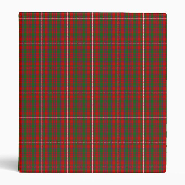 Clan MacKinnon Tartan 3 Ring Binder (Front)