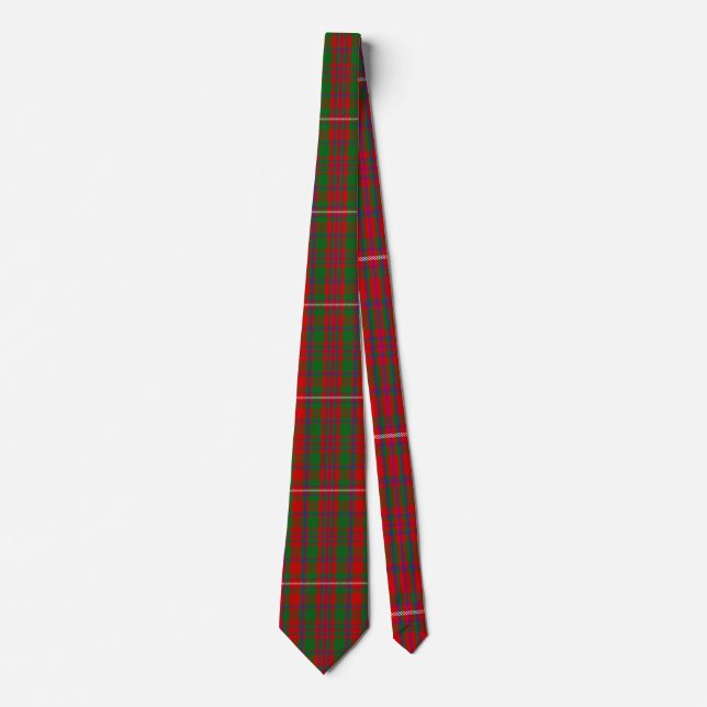 Clan MacKinnon Tartan Neck Tie (Front)