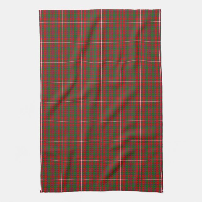Clan MacKinnon Tartan Towel (Vertical)