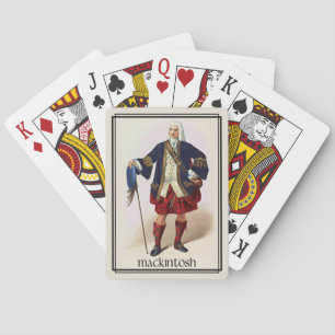 Clan MacKintosh Classic Scotland Bicycle Deck Poker Cards
