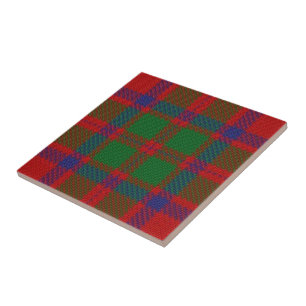 Clan MacKintosh Scottish Expressions Tartan Tile