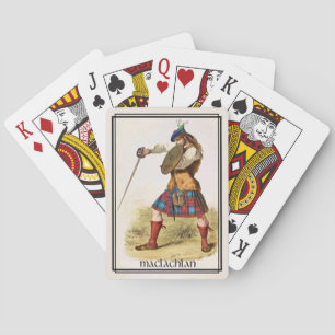 Clan MacLachlan Classic Scotland Deck Poker Cards