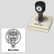 Clan MacLachlan Crest Rubber Stamp